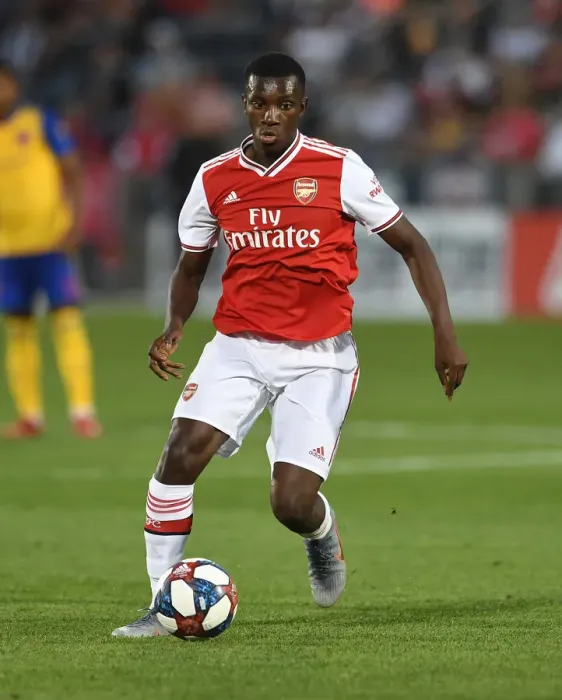 Framed Print : Arsenal's Eddie Nketiah in Action Against Colorado Rapids (2019-20) Framed Print : Arsenal's Eddie Nketiah in Action Against Colorado Rapids (2019-20)