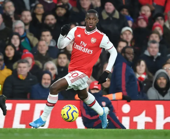 Framed Print : Arsenal's Eddie Nketiah in Action Against Sheffield United - Premier League 2019-2020 Framed Print : Arsenal's Eddie Nketiah in Action Against Sheffield United - Premier League 2019-2020