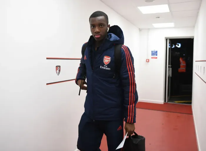 Framed Print : Arsenal's Eddie Nketiah Arrives at Vitality Stadium for FA Cup Fourth Round Match vs AFC Bournemouth Framed Print : Arsenal's Eddie Nketiah Arrives at Vitality Stadium for FA Cup Fourth Round Match vs AFC Bournemouth
