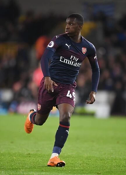 Arsenal's Eddie Nketiah Faces Wolverhampton Wanderers in Premier League Clash (2018-19)