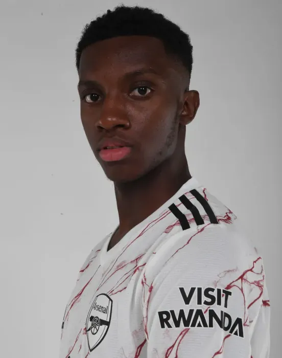 Framed Print : Arsenal's Eddie Nketiah in Focus: Training Sessions Begin for the 2020-21 Season