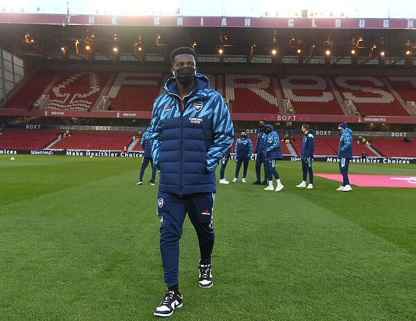 Arsenal's Eddie Nketiah Prepares for Nottingham Forest FA Cup Clash