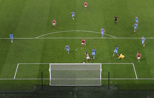 Arsenal's Eddie Nketiah Scores Second Goal vs. West Ham United (2020-21)