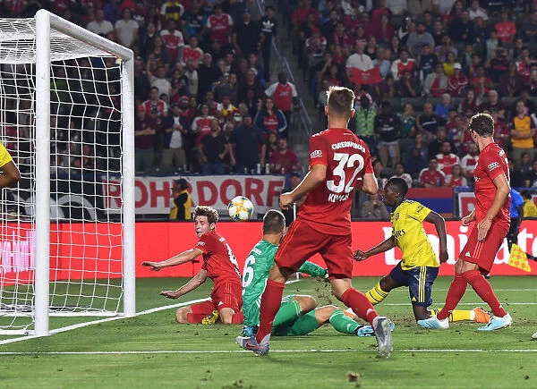 Arsenal's Eddie Nketiah Scores Stunner Against Bayern Munich in 2019 International Champions Cup