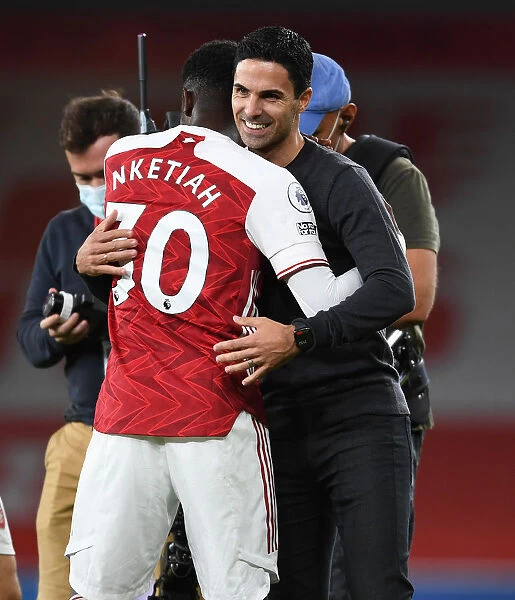 Arsenal's Eddie Nketiah Scores the Winner: Arsenal 1-West Ham 0 (Premier League 2020-21)