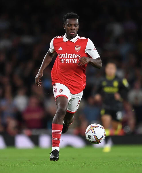 Arsenal's Eddie Nketiah Shines: Arsenal Takes Down Aston Villa in Premier League Battle