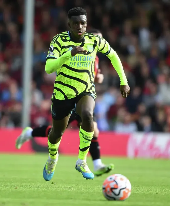 Framed Print : Arsenal's Eddie Nketiah Shines: Arsenal's Victory over AFC Bournemouth (2023-24 Premier League) Framed Print : Arsenal's Eddie Nketiah Shines: Arsenal's Victory over AFC Bournemouth (2023-24 Premier League)