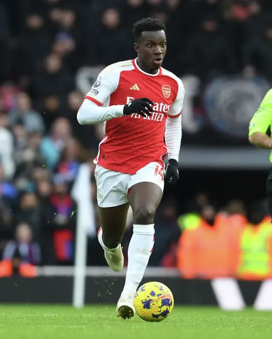 Framed Print : Arsenal's Eddie Nketiah Shines: Outscoring Crystal Palace in a Memorable 2023-24 Premier League Clash Framed Print : Arsenal's Eddie Nketiah Shines: Outscoring Crystal Palace in a Memorable 2023-24 Premier League Clash