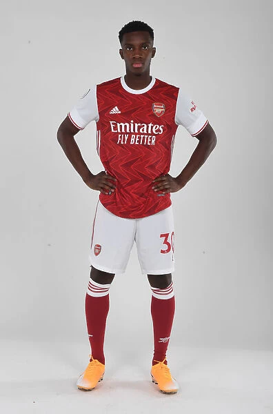 Arsenal's Eddie Nketiah in Training: 2020-21 Season Preparation