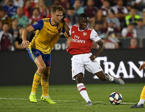 Arsenal's Eddie Nketiah Trains with Colorado Rapids During 2019-20 Pre-Season