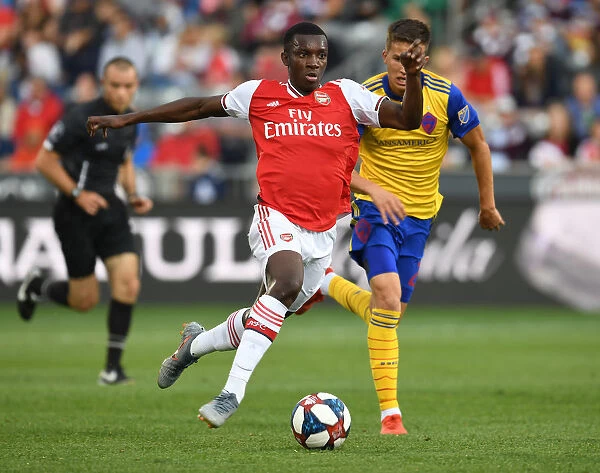 Arsenal's Eddie Nketiah Trains with Colorado Rapids During Pre-Season (2019-20)