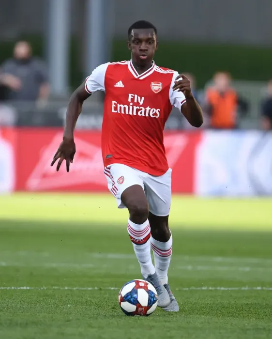 Framed Print : Arsenal's Eddie Nketiah Trains with Colorado Rapids During 2019-20 Pre-Season