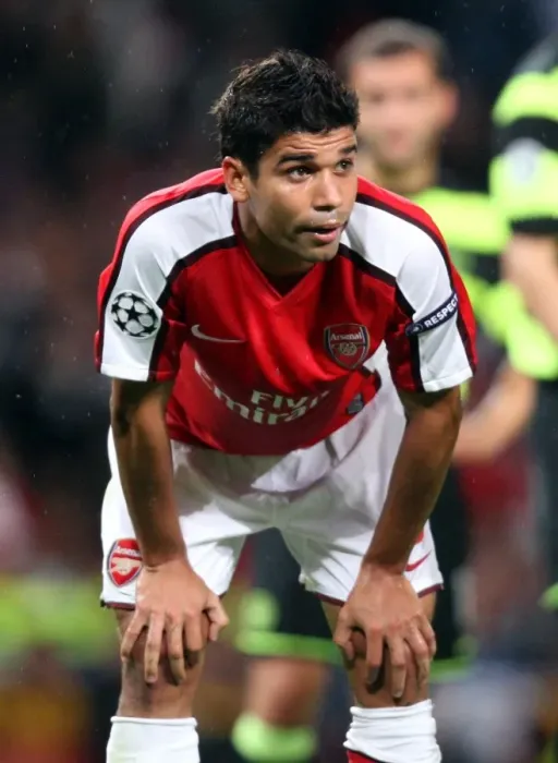 Framed Print : Arsenal's Eduardo Shines: 3-1 Victory Over Celtic in UEFA Champions League Qualifier