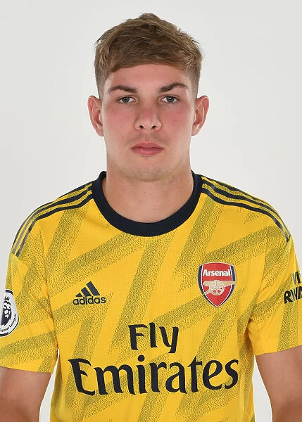 Arsenal's Emile Smith Rowe at 2019-2020 Photocall