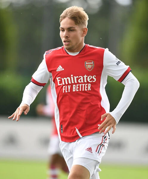 Arsenal's Emile Smith Rowe in Pre-Season Action Against Watford