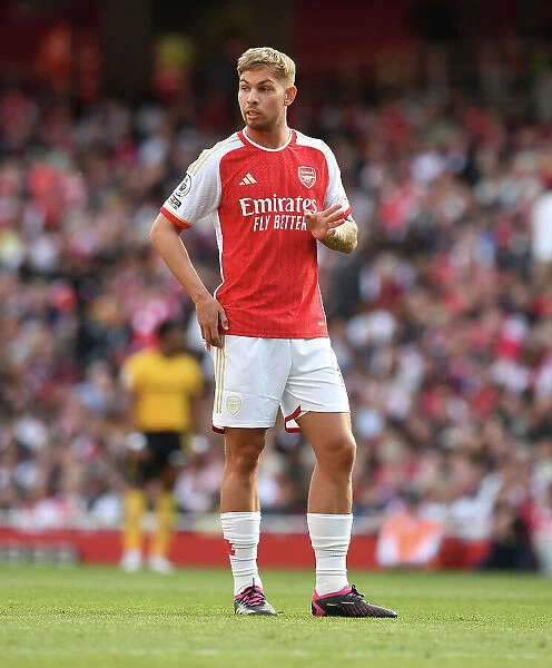 Arsenal's Emile Smith Rowe Shines in Premier League Clash Against Wolverhampton Wanderers (2022-23)