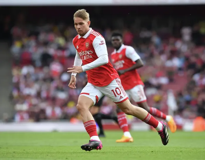 Framed Print : Arsenal's Emile Smith Rowe Shines in Premier League Clash Against Brighton & Hove Albion (2022-23) Framed Print : Arsenal's Emile Smith Rowe Shines in Premier League Clash Against Brighton & Hove Albion (2022-23)