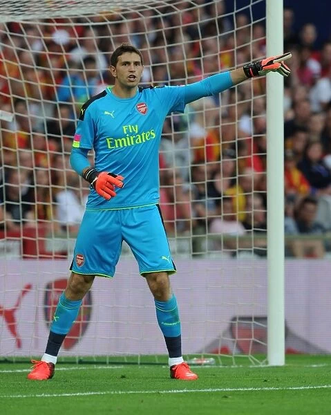 Arsenal's Emiliano Martinez in Action: Lens Pre-Season Friendly, 2016