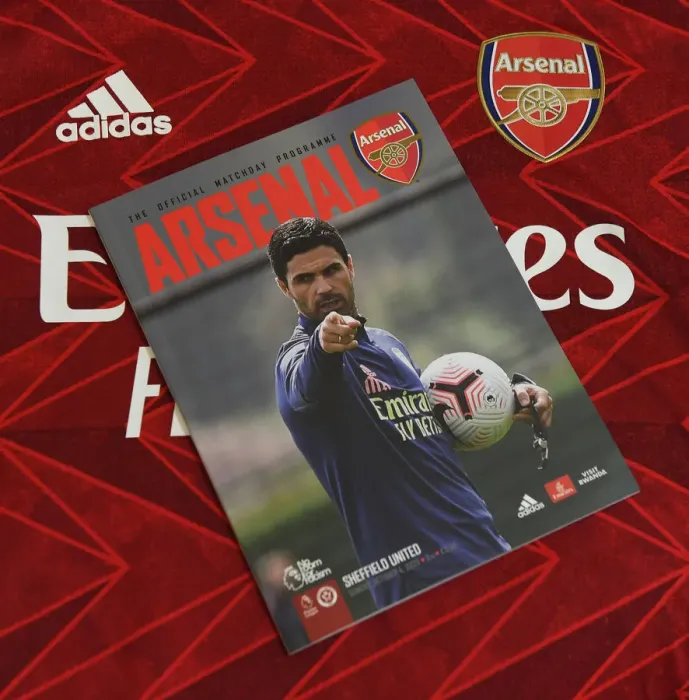 Framed Print : Arsenal's Empty Emirates: Arsenal v Sheffield United, 2020-21 Premier League