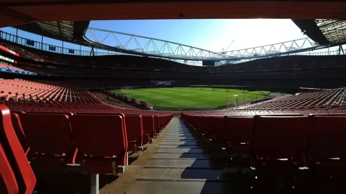 Framed Print : Arsenal's Emirates Fortress: Preparing for Anderlecht in the UEFA Champions League (2014) Framed Print : Arsenal's Emirates Fortress: Preparing for Anderlecht in the UEFA Champions League (2014)