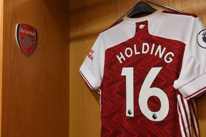 Framed Print : Arsenal's Empty Emirates: Rob Holding Gears Up for Sheffield United Clash (2020-21) Framed Print : Arsenal's Empty Emirates: Rob Holding Gears Up for Sheffield United Clash (2020-21)