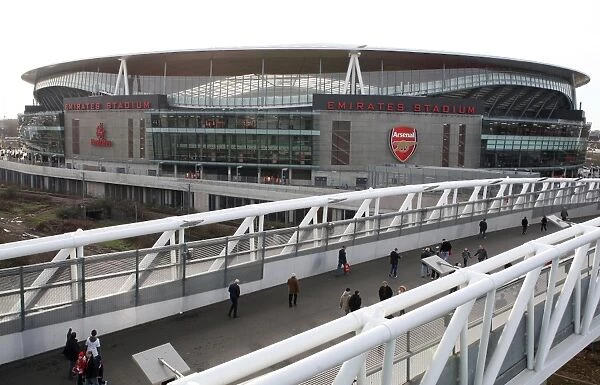 Arsenal's Emirates Stadium: 3-0 Victory Over Newcastle United in FA Cup 4th Round (January 26, 2008)
