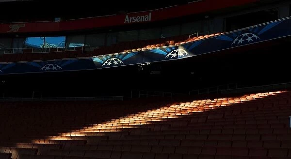 Arsenal's Emirates Stadium Awaits Anderlecht in the UEFA Champions League (2014)