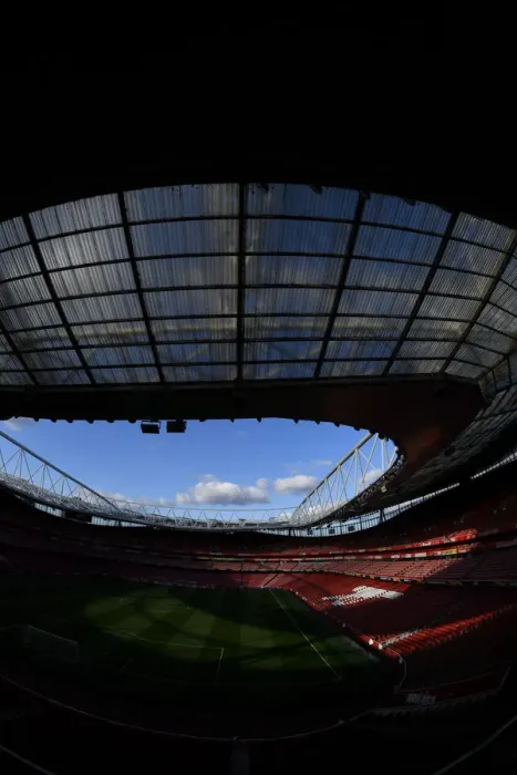 Framed Print : Arsenal's Emirates Stadium Awaits Olympiacos in Europa League Showdown Framed Print : Arsenal's Emirates Stadium Awaits Olympiacos in Europa League Showdown