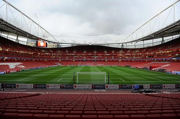 Arsenal's Emirates Stadium Awaits RSC Anderlecht in the UEFA Champions League