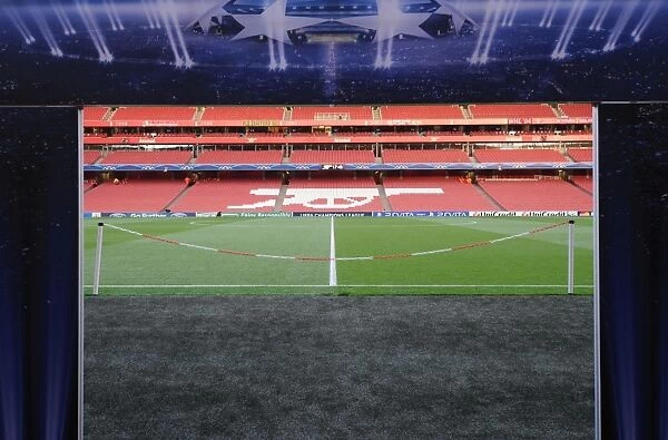 Arsenal's Emirates Stadium: Battle Ground for Champions League Clash against Olympiacos (2012-13)