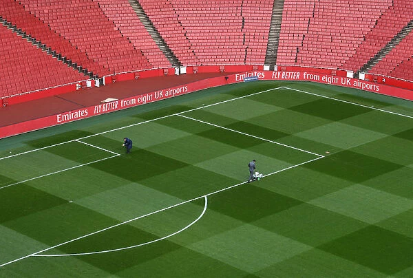 Arsenal's Emirates Stadium: Gearing Up for the FA Cup Showdown against Manchester United