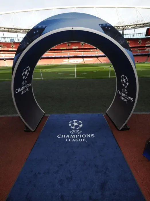Framed Print : Arsenal's Emirates Stadium: Ready for the Arsenal vs. Olympiacos UEFA Champions League Showdown (2015) Framed Print : Arsenal's Emirates Stadium: Ready for the Arsenal vs. Olympiacos UEFA Champions League Showdown (2015)