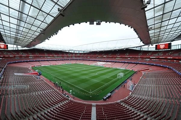 Arsenal's Emirates Stadium: Ready for FC Basel in the UEFA Champions League