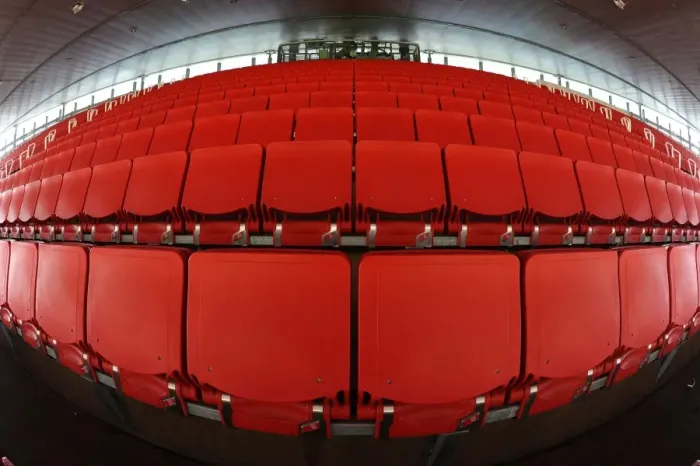 Framed Print : Arsenal's Emirates Stadium: Upper Tier Seating (Arsenal vs. Aston Villa, 2013-14) Framed Print : Arsenal's Emirates Stadium: Upper Tier Seating (Arsenal vs. Aston Villa, 2013-14)