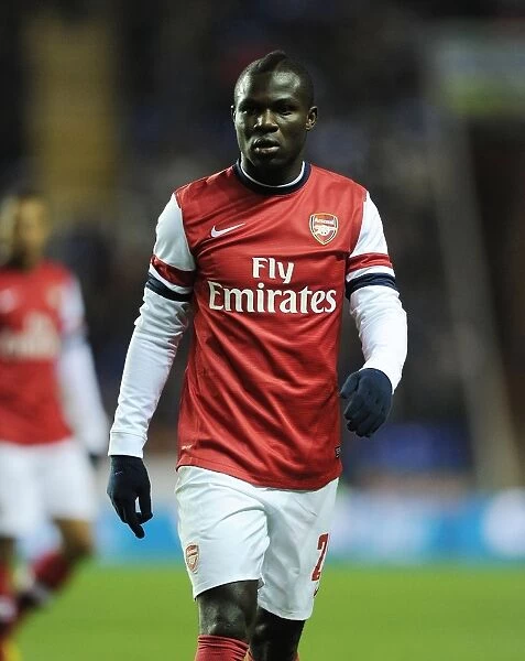 Arsenal's Emmanuel Frimpong in Action against Reading in Capital One Cup