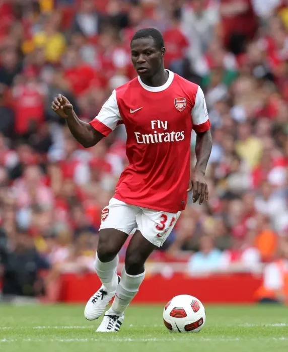 Framed Print : Arsenal's Emmanuel Frimpong Scores in 3-2 Victory over Celtic at Emirates Cup Pre-Season