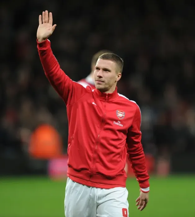 Framed Print : Arsenal's Emotional FA Cup Triumph: Podolski's Euphoric Celebration Over Liverpool Framed Print : Arsenal's Emotional FA Cup Triumph: Podolski's Euphoric Celebration Over Liverpool