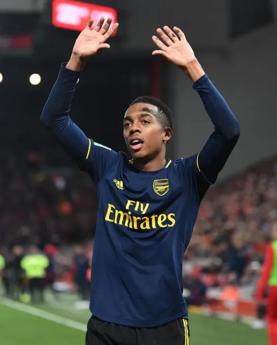 Framed Print : Arsenal's Epic 5-5 Comeback: Joe Willock's Brace at Anfield - Carabao Cup 2019-20