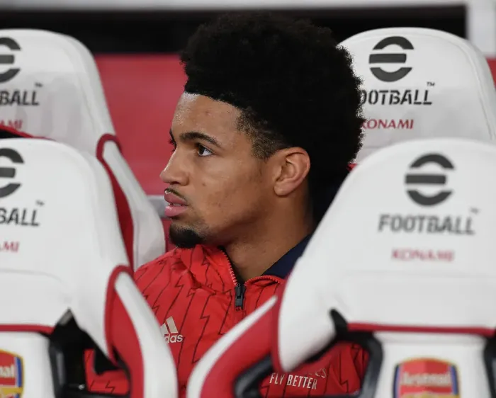 Framed Print : Arsenal's Ethan Nwaneri Prepares for Arsenal v West Ham United in the Premier League (2023-24) Framed Print : Arsenal's Ethan Nwaneri Prepares for Arsenal v West Ham United in the Premier League (2023-24)