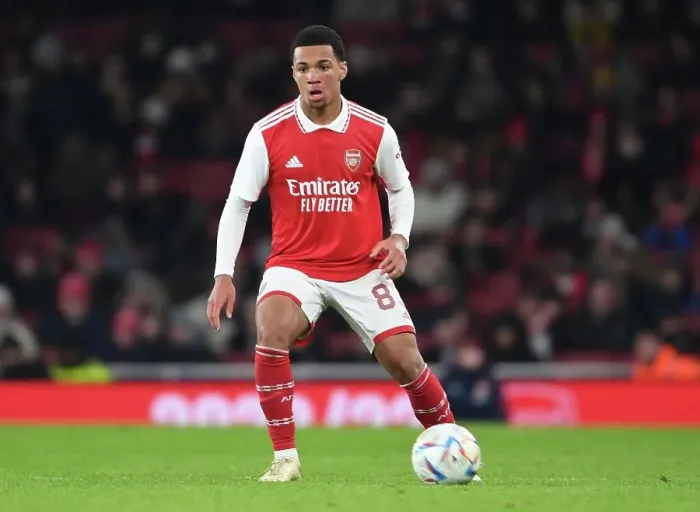 Framed Print : Arsenal's Ethan Nwaneri Steals the Show in London Friendly Against Juventus (2022-23) Framed Print : Arsenal's Ethan Nwaneri Steals the Show in London Friendly Against Juventus (2022-23)