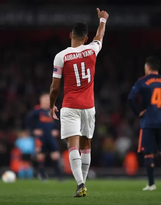 Framed Print : Arsenal's Europa League Semi-Final Thriller: Aubameyang's Hat-Trick vs Valencia Framed Print : Arsenal's Europa League Semi-Final Thriller: Aubameyang's Hat-Trick vs Valencia