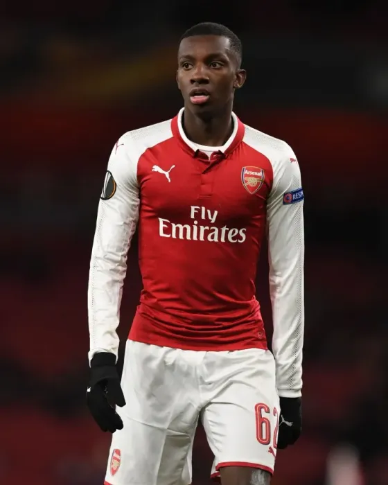 Framed Print : Arsenal's Europa League Standout: Eddie Nketiah in Action vs. BATE Borisov Framed Print : Arsenal's Europa League Standout: Eddie Nketiah in Action vs. BATE Borisov