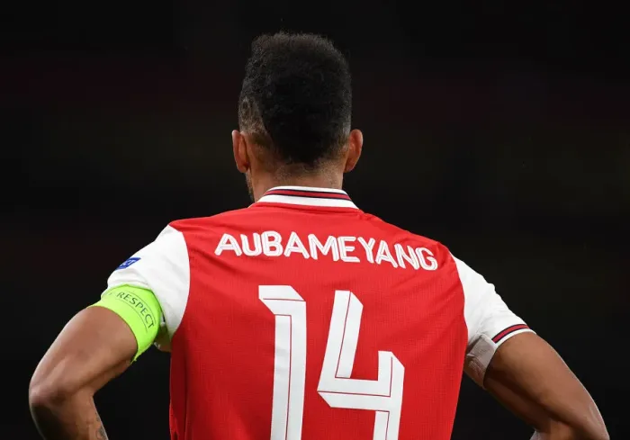 Framed Print : Arsenal's Europa League Triumph: Aubameyang's Glory Against Eintracht Frankfurt