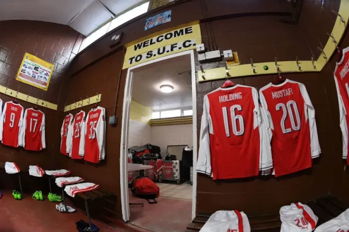 Framed Print : Arsenal's FA Cup Challenge at Sutton United: Behind the Scenes