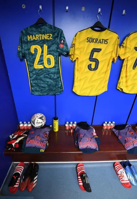 Framed Print : Arsenal's FA Cup Fifth Round Preparation at Portsmouth's Fratton Park