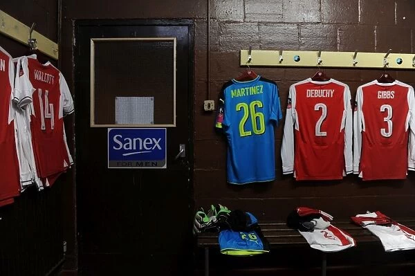Arsenal's FA Cup Fifth Round Preparations at Sutton United: Behind the Scenes in the Changing Room