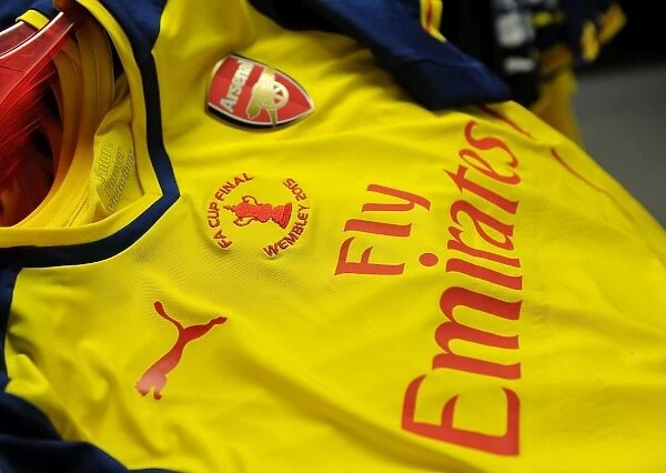 Arsenal's FA Cup Final Gear: Readying for Battle against Aston Villa at Wembley Stadium