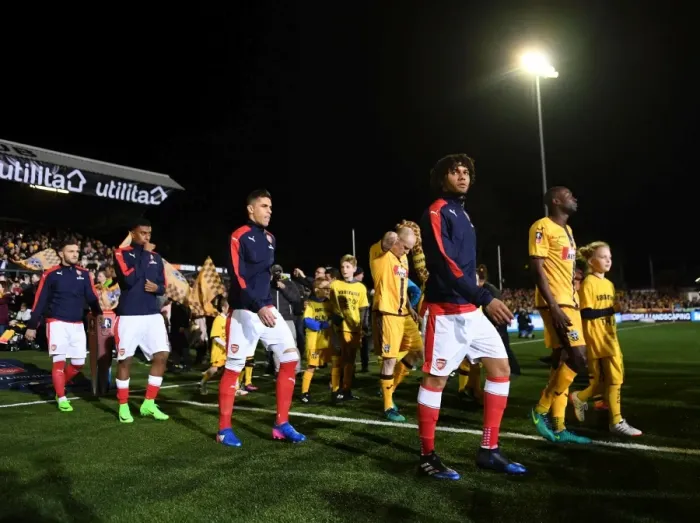 Framed Print : Arsenal's FA Cup Journey: Overcoming Sutton United Framed Print : Arsenal's FA Cup Journey: Overcoming Sutton United