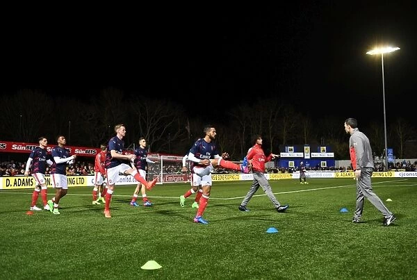 Arsenal's FA Cup Preparation: Sutton United Warm-Up, 2017
