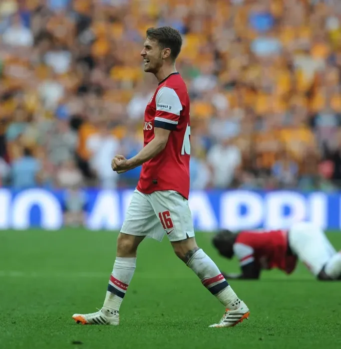 Framed Print : Arsenal's FA Cup Victory: Arsenal 1-0 Hull City (2014)
